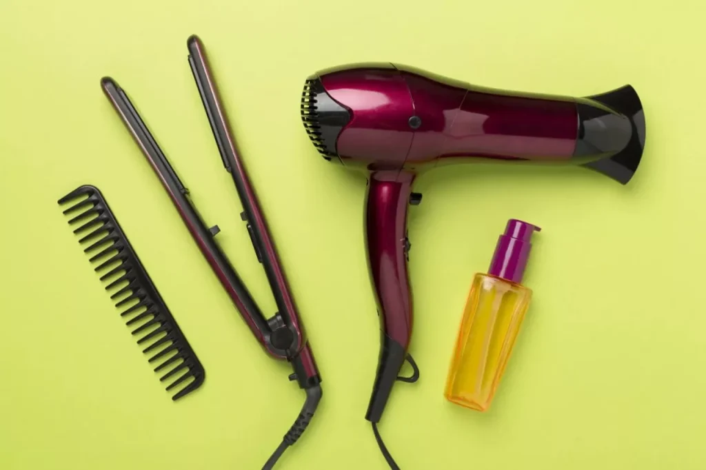 سشوار و اتو مو میلیاردها نانوذره خطرناک وارد ریه می‌کنند