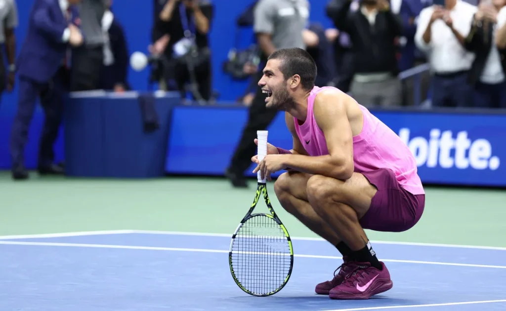 کارلوس آلکاراز یواس اوپن ۲۰۲۵