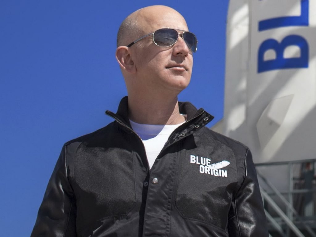 جف بزوس، مدیرعامل Blue Origin